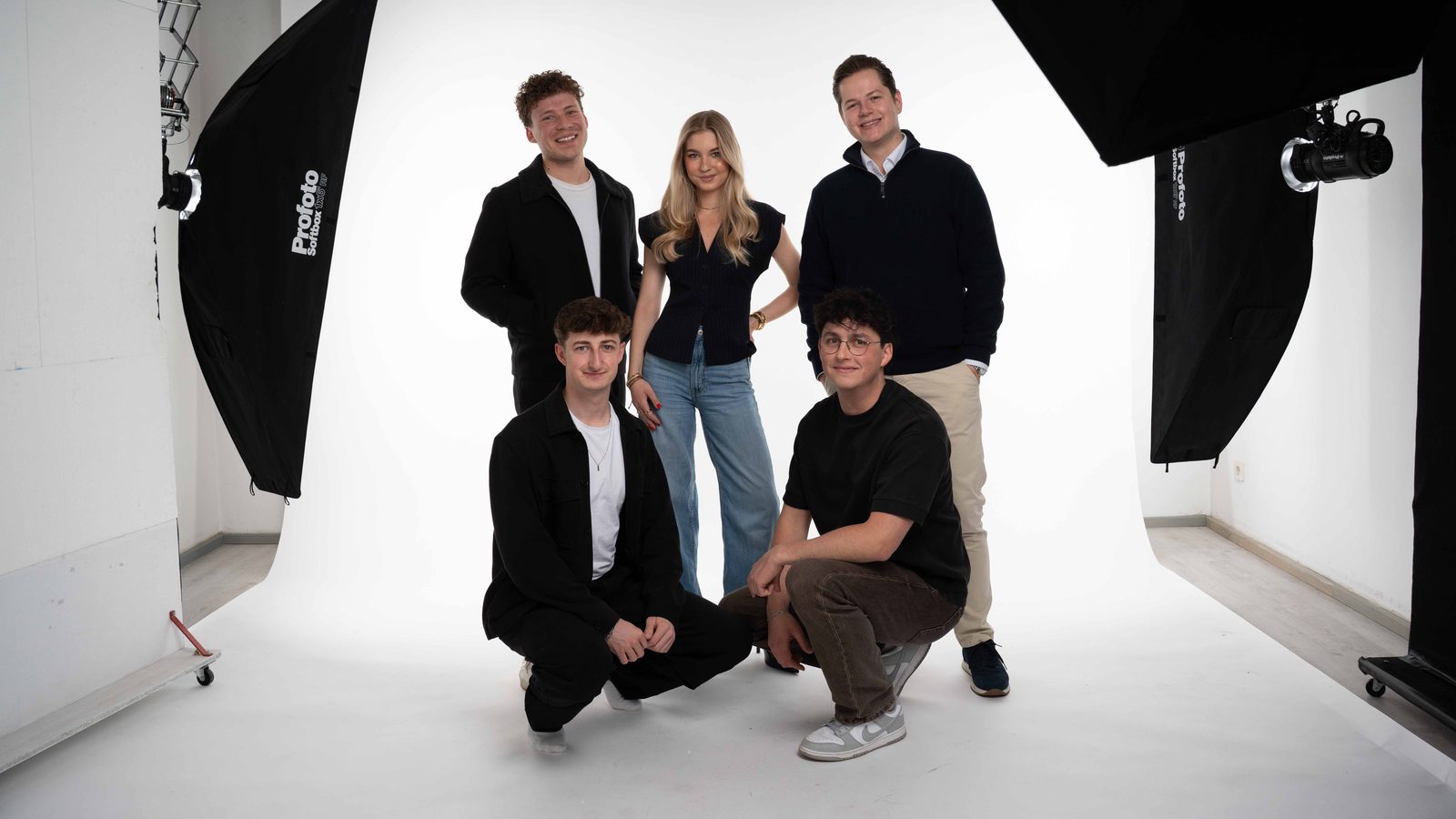 Das Team von Generative III im Studio